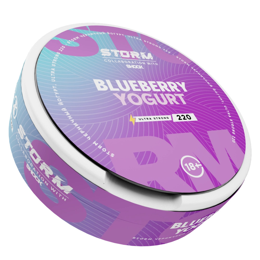 STORM By ШОК (220 МГ) - Черничный Йогурт